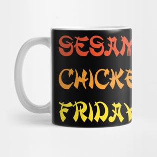 Sesame Chicken Friday Mug